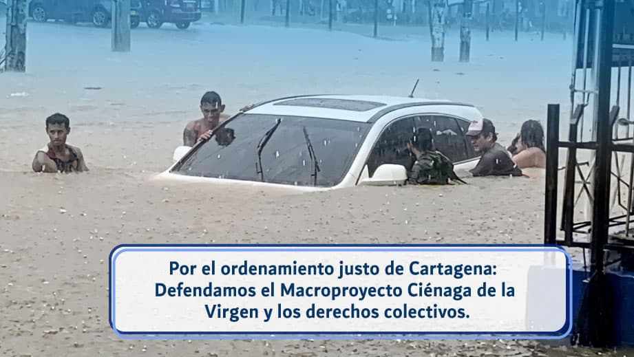 Presentada acción popular en defensa de los derechos colectivos frente a la revisión del POT de Cartagena (2027-2039).